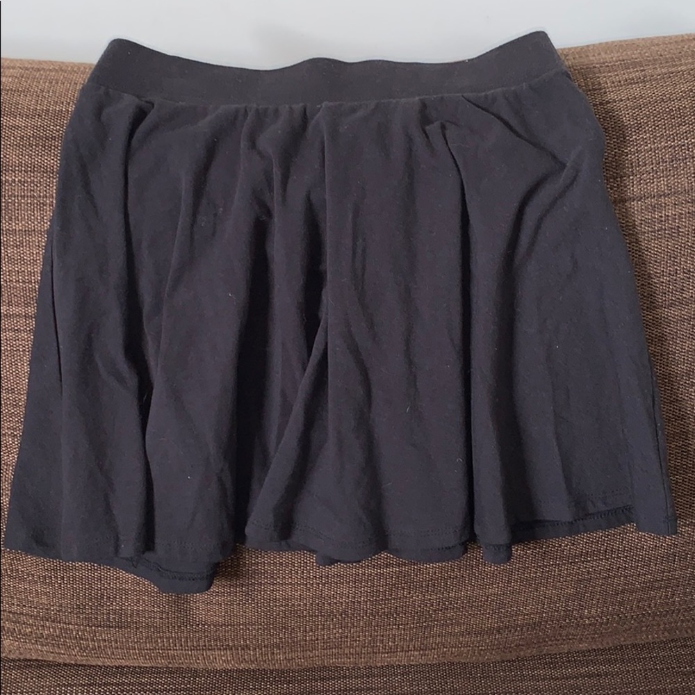 Hollister Black skater skirt